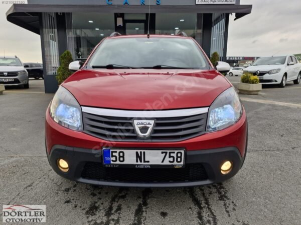 2012 MODEL DACIA SANDERO STEPWAY 1.5 DIZEL 268 BINDE COKTEMIZ