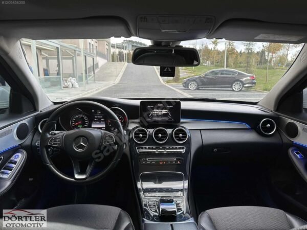 2015 MERCEDES C200d CAM TAVAN 180.KM. İÇ AMBİYANS..... - Görsel 18