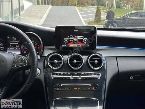 2015 MERCEDES C200d CAM TAVAN 180.KM. İÇ AMBİYANS..... - Görsel 17