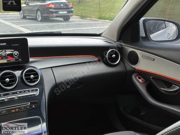 2015 MERCEDES C200d CAM TAVAN 180.KM. İÇ AMBİYANS..... - Görsel 15