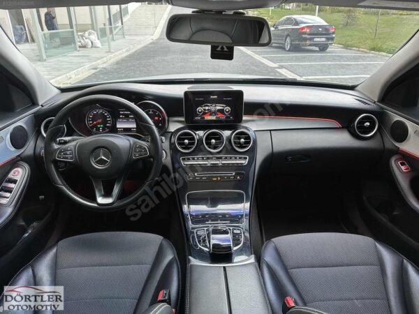 2015 MERCEDES C200d CAM TAVAN 180.KM. İÇ AMBİYANS..... - Görsel 14