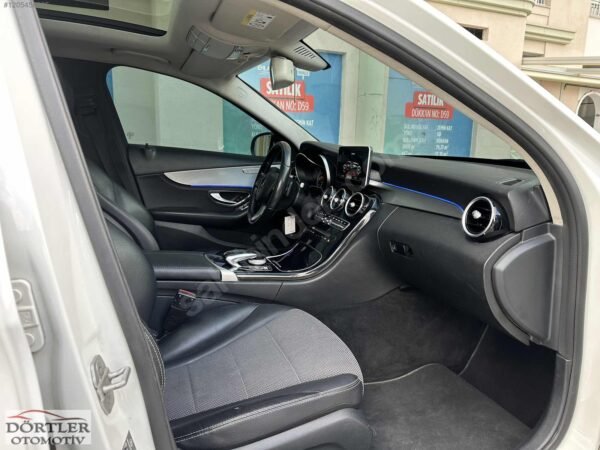 2015 MERCEDES C200d CAM TAVAN 180.KM. İÇ AMBİYANS..... - Görsel 11