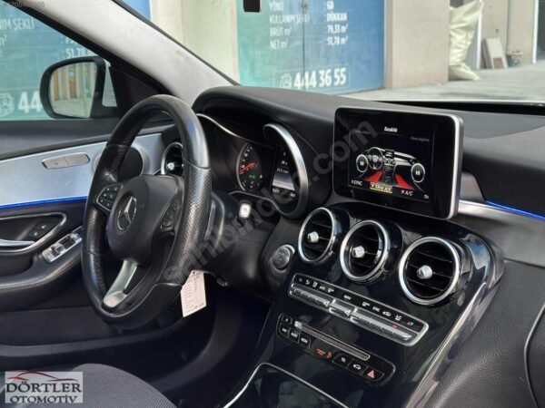 2015 MERCEDES C200d CAM TAVAN 180.KM. İÇ AMBİYANS..... - Görsel 8